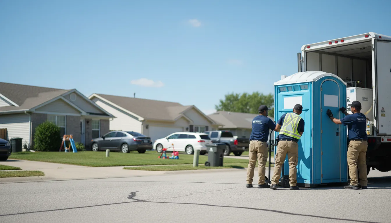 Standard Porta Potty Rentals in Verona, IL near me